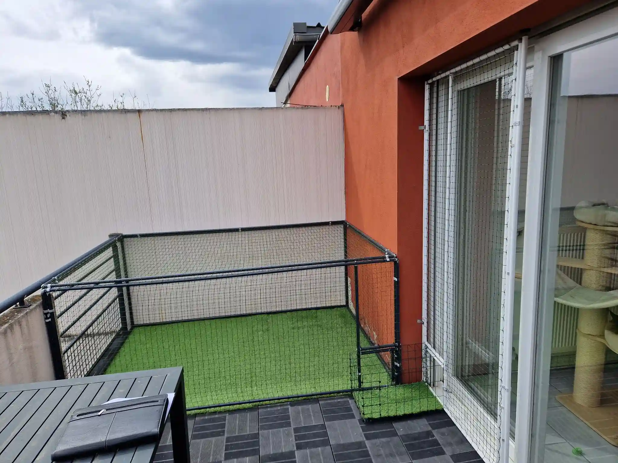 Anti-fugue Empêcher Chat De Sortir Du Jardin Filets de Protection pour Chats | Anti-Chute & Anti-Fugue | Tiger